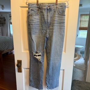 Madewell Perfect Vintage Straight Jeans - Size 31